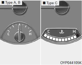Kia Carnival: Gauges Kia Carnival: Gauges. This gauge indicates the temperature of the engine coolant when the ignition