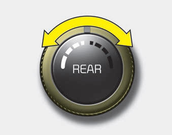 Kia Carnival: Rear climate control Kia Carnival: Rear climate control. From front seat