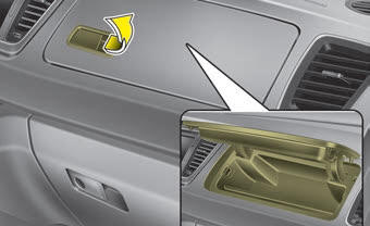 Kia Carnival: Storage compart Kia Carnival: Storage compart.