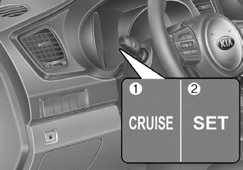 Kia Carnival: Smart cruise control system (SCC) Kia Carnival: Smart cruise control system (SCC).