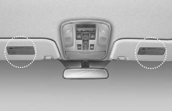 Kia Carnival: Air bag warning label Kia Carnival: Air bag warning label.