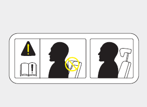 Kia Carnival: Headrest (for rear seat) Kia Carnival: Headrest (for rear seat). For maximum effectiveness in case of an accident, the headrest should be adjusted