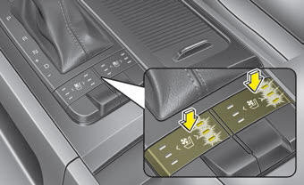 Kia Carnival: Seat warmer Kia Carnival: Seat warmer. Front seat • Type A