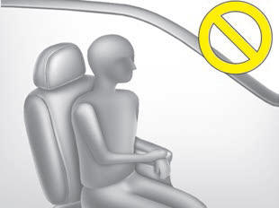 Kia Carnival: Occupant Detection System(ODS). - Never lean on the door or center console.