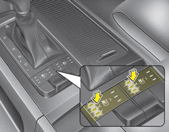 Kia Carnival: Seat cooler (Air ventilation seat) Kia Carnival: Seat cooler (Air ventilation seat). The temperature setting of the seat changes according to the switch position.
