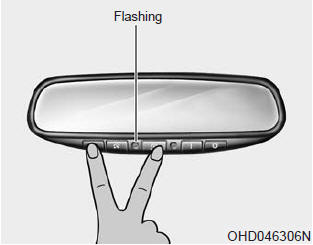 Kia Carnival: Erasing programmed HomeLink buttons Kia Carnival: Erasing programmed HomeLink buttons. To erase the three programmed buttons (individual buttons cannot be erased) :