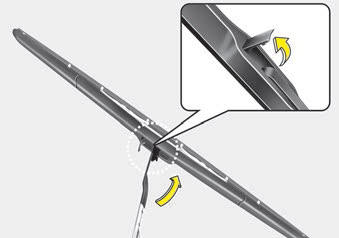 Kia Carnival: Blade replacement Kia Carnival: Blade replacement.