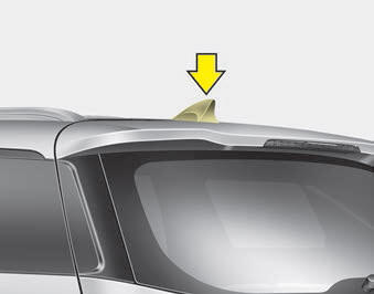 Kia Carnival: Antenna Kia Carnival: Antenna. Your vehicle uses a roof antenna to receive AM or/and FM broadcast signals.