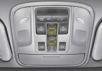 Kia Carnival: Sunroof Kia Carnival: Sunroof. Front